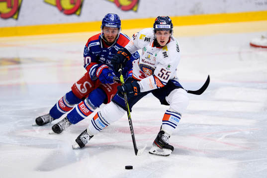 Växjös Miika Koivisto och Oskarshamns Tomas Zohorna