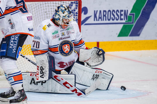 Växjös målvakt Adam Åhman