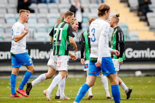 GAIS Simon Alexandersson jublar