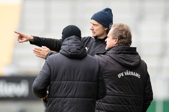 Värnamos tränare Robin Asterhed och Jonas Thern