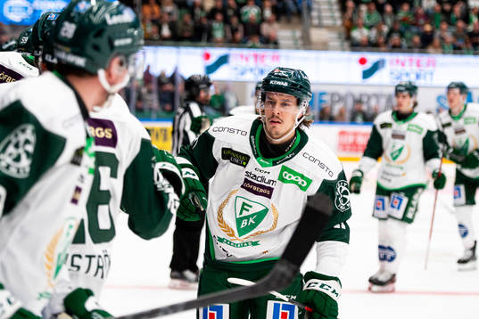 Färjestads Joakim Nygård jublar