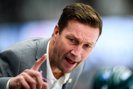 Färjestads tränare Johan Pennerborn