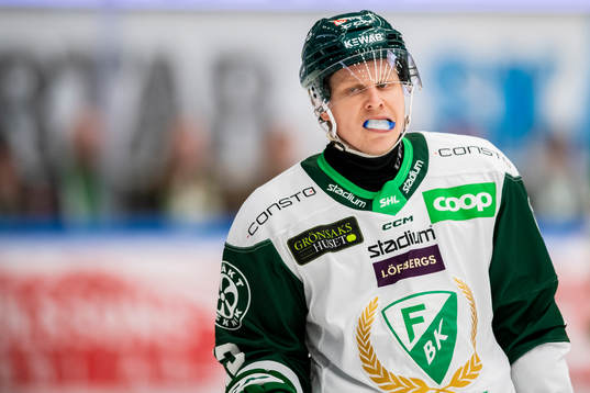 Färjestads Daniel Viksten dapper