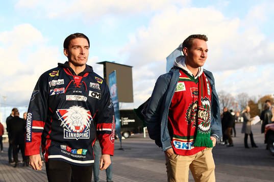 Supperters från båda lagen