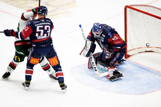 Linköpings målvakt Marcus Högberg