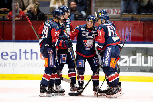 Linköpings Jesper Pettersson jublar