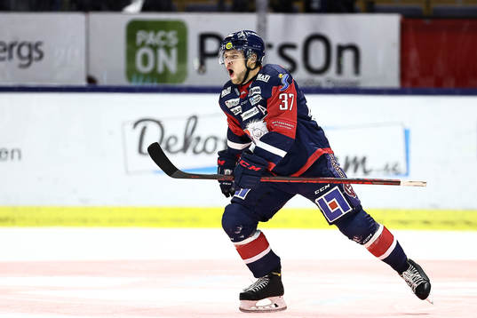 Linköpings Jesper Pettersson jublar