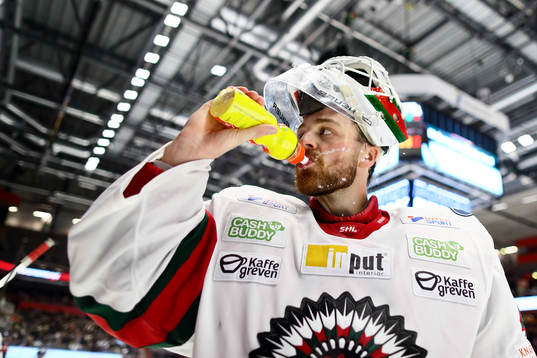 Frölundas målvakt Niklas Rubin