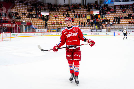 Timrås Erik Walli Walterholm deppar