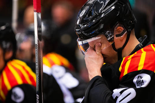 Brynäs Tomi Sallinen deppar
