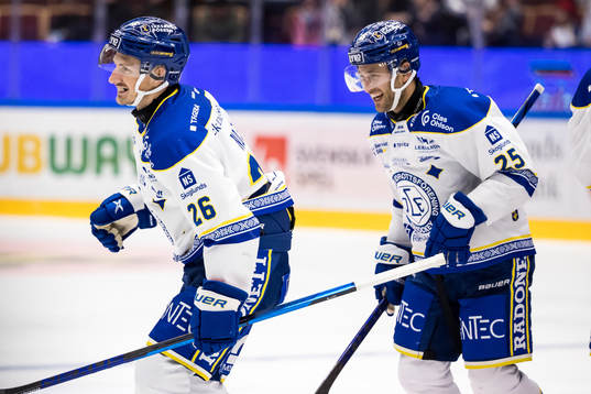 Leksands Patrik Norén jublar