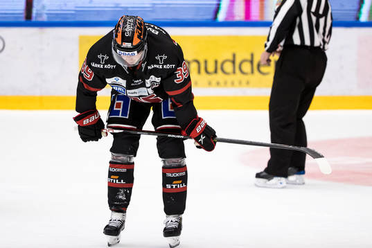 Örebros Joel Mustonen deppar