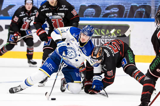 Leksands Martin Karlsson och Örebros Kristian Näkyvä