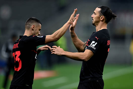 Zlatan Ibrahimovic of Milan