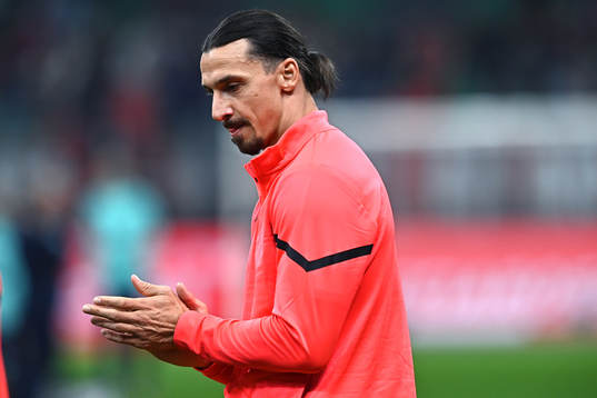 Zlatan Ibrahimovic of Milan