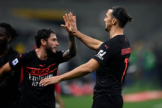 Zlatan Ibrahimovic of Milan