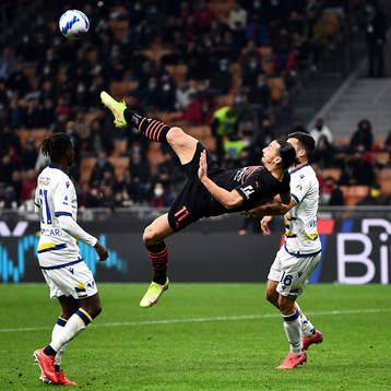 Zlatan Ibrahimovic of Milan
