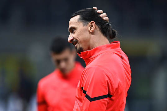 Zlatan Ibrahimovic of Milan