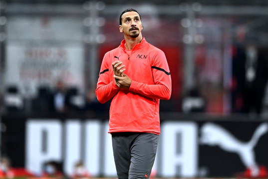 Zlatan Ibrahimovic of Milan