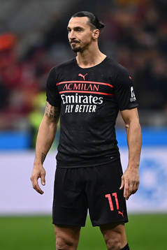 Zlatan Ibrahimovic of Milan