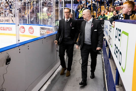 Örebros tränare Niklas Eriksson  och Örebros