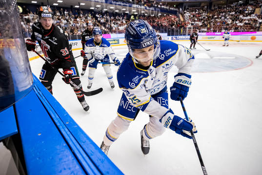 Leksands Carter Camper och Örebros Christopher Mastomäki