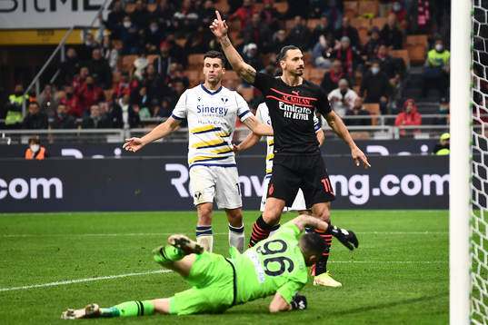 Zlatan Ibrahimovic of Milan