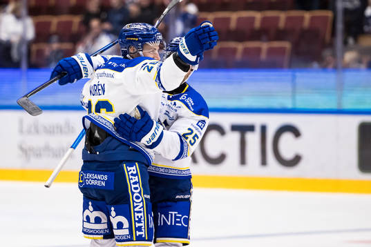 Leksands Patrik Norén jublar