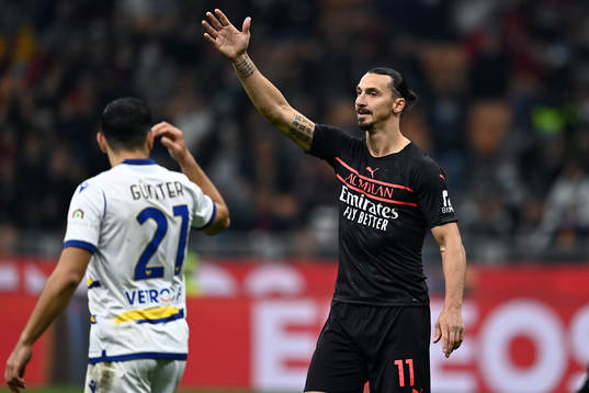Zlatan Ibrahimovic of Milan