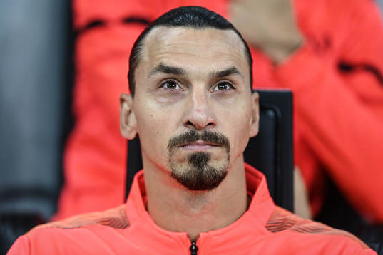 Zlatan Ibrahimovic of Milan