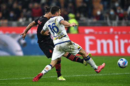 Zlatan Ibrahimovic of Milan
