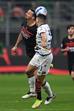 Zlatan Ibrahimovic of Milan