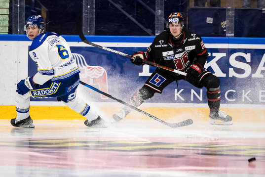 Leksands Alexander Lundqvist och Örebros Robert Leino