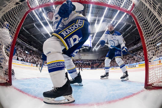 Leksands Matt Caito och Leksands Patrik Norén