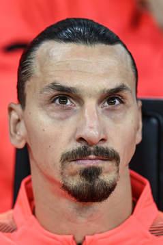 Zlatan Ibrahimovic of Milan