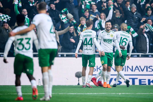 Hammarbys Williot Swedberg, Astrit Selmani och Gustav