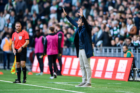 Hammarbys tränare Milos Milojevic