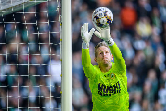 Hammarbys målvakt David Ousted