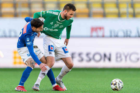Norrbys Luis Argudo och Brages Niklas Söderberg