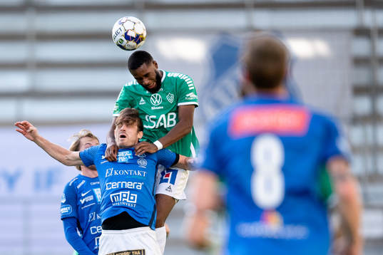 Norrbys Nino Osmanagic och Brages Moses Makasi