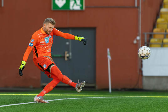 Norrbys målvakt Anton Cajtoft