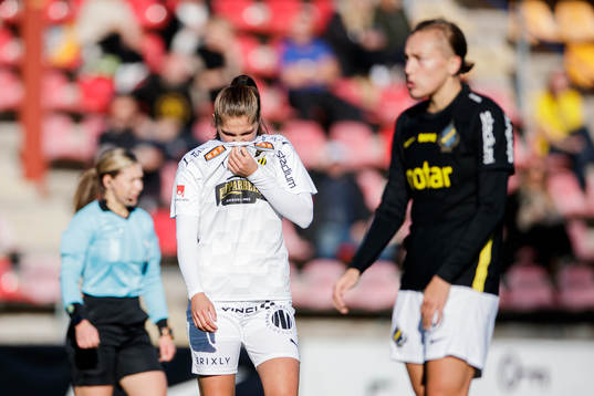 Häckens Mille Gejl Jensen deppar
