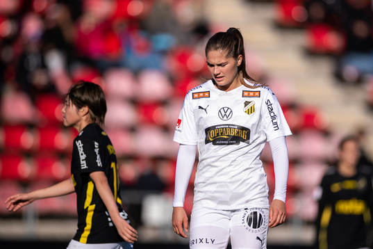 Häckens Mille Gejl Jensen deppar