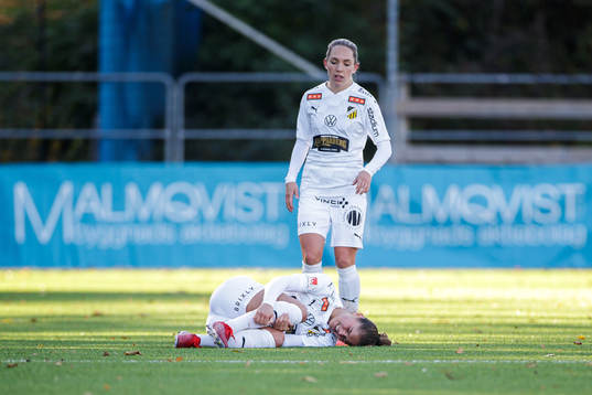 Häckens Mille Gejl Jensen har ont