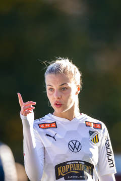 Häckens Lotta Ökvist deppar