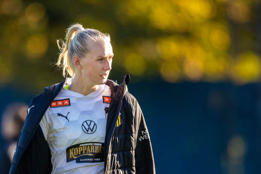 Häckens Stina Blackstenius deppar