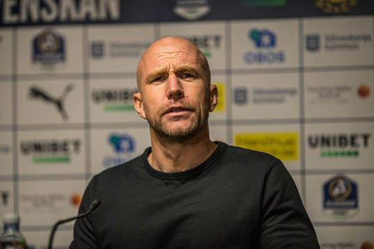 Kalmars tränare Henrik Rydström
