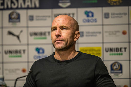 Kalmars tränare Henrik Rydström