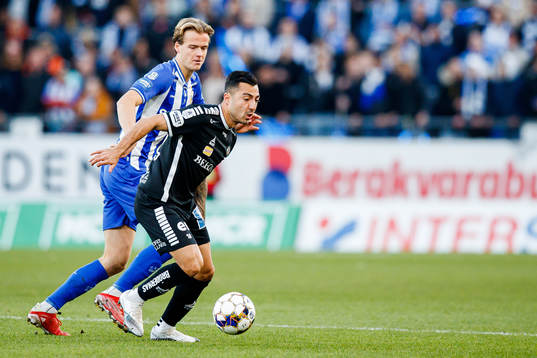 Örebros Jiloan Hamad och IFK Göteborgs August Erlingmark