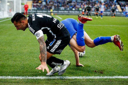 Örebros Jiloan Hamad och IFK Göteborgs August Erlingmark